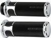 Arlen Ness - 07-300 - Slot Track Grips - Cable - Chrome