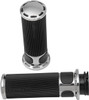 Arlen Ness - 07-300 - Slot Track Grips - Cable - Chrome