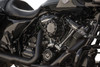 Arlen Ness - Black Crossfire Air Cleaner fits '17-'25 Harley M8 FLHRXS & H-D FL Trike, '24 FLHTK/​FLTRK, '17-'23 FLHT/​FLHR/​FLHX/​FLTR (Except '23 FLHXSE/FLTRXSE), '18-'24 Softail Models