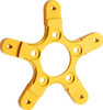 Arlen Ness - 33-105 - Rotor Mount - Ness Wheel - Gold