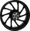 Coastal Moto - 3D-HUR185SB-ABST - Wheel - Hurricane 3D - Rear - Single Disc/with ABS - Black - 18x5.5