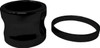 Covingtons - C0008-B - Axle Spacers - Smooth - Black - with ABS - Pair