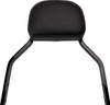 Cobra - 602-2029B - Backrest Kit - 11" - Black - FXLR