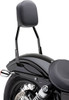 Cobra - 602-1153B - Standard Sissy Bar - Black - Sportster