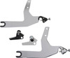 Cobra - 602-2001 - Backrest Kit - 14" - Chrome - Softail
