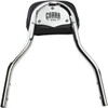 Cobra - 602-2002 - Backrest Kit - 14" - Chrome - Softail