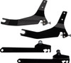 Cobra - 602-2004B - Backrest Kit - 14" - Black - Dyna