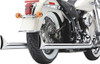 Cobra - 6987 - True Dual Exhaust - Fishtail - '97-'06 Softail