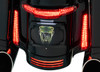 Ciro - 40046 - Filler Panel Light - Smoke Lens - Red LEDs - Black