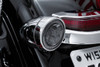 Ciro - 45601 - Turn Signal Insert - Red LED - Smoke Lens - Chrome