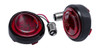 Ciro - 45720 - Turn Signal Insert - Red LED - Red Lens - Black