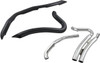 Cobra - 6231B - Speedster Swept Short Exhaust - Black