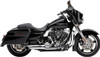 Cobra - 6270-1 - Turn Out 2-into-1 Exhaust System - Chrome