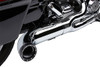 Cobra - 6270-1 - Turn Out 2-into-1 Exhaust System - Chrome