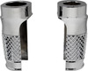 Eddie Trotta Designs - TC-WT962 - Fork Slider Covers - Chrome - Cross-Cut