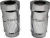 Eddie Trotta Designs - TC-WT963 - Fork Slider Covers - Chrome - Platinum-Cut