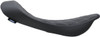 Drag Specialties Seats - Low Solo Seat - Double Diamond - Silver Stitch - FLHR/FLHX '99-'07