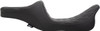 Drag Specialties Seats - Predator III 2-Up Seat - Double Diamond - Silver Thread - FL '99-'07