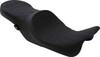Drag Specialties Seats - Low Touring Seat - Double Diamond - Driver's Backrest - FL '08-'23
