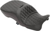 Drag Specialties Seats - Touring Seat - Double Diamond - Forward - FL '09-'23