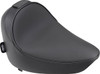 Drag Specialties Seats - Solo Seat - Smooth - Driver Backrest - FXST/FLST '84-'99
