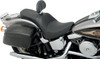 Drag Specialties Seats - One Piece Smooth Seat - Driver Backrest - FLST/FXST '84-'99