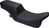 Drag Specialties Seats - Predator 2-Up Seat - Solar Leather - Smooth - w/ Backrest Receptacle - FL '08-'23