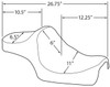 Drag Specialties Seats - Predator III Seat - Smooth - XL '04-'22