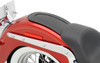 Drag Specialties Seats - Fender Skin - Embossed Faux Gator Leather Center