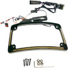 Custom Dynamics - TF05-BCM4-B - All in One License Plate Frame - Black