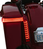 Custom Dynamics - PB-SBSEQ-HD-BR - Saddlebag LED Lights - Sequential - Black/Red