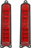 Custom Dynamics - PB-CVO-RED - ProBEAM® LED Taillight Panels for CVO™ - Red Lens