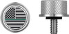 Figurati Designs - FD72-SEAT KN-SS - Seat Mounting Knob - Stainless Steel - Green Line American Flag