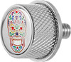 Figurati Designs - FD30-SEAT-SCREW-SS - Seat Mounting Knob - Stainless Steel - Sugar Skull
