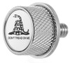 Figurati Designs - FD40-SEAT KN-SS - Seat Mounting Knob - Stainless Steel - Don't Tread On Me