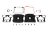 V-Twin - Blacked Out Rocker Box Cover Set fits '07-'12 XL Sportster