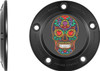 Figurati Designs - FD30-TC-5H-BLK - Timing Cover - 5 Hole - Sugar Skull - Black