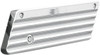 Joker Machine - 04-50-1 - Finned Saddlebag Latch Covers - Chrome - FL '93-'13