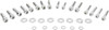 Gardner-Westcott - P-10-12-07 - Bolt Kit - Transmission Side Cover - Socket-Head - Chrome