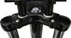 La Choppers - LA-7504-39B - Flush-Mount Fork Cap - 39 mm - Gloss Black Powder Coat