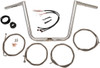 La Choppers - LA-7312KT1-61 - Ape Hanger Handlebar Kit - 10" - Chrome