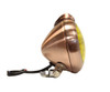 Motorcycle Supply Co. - Unity Style 5" Copper Headlight - Yellow Lens