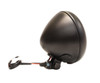 Motorcycle Supply Co. - Bezel 5" Black Headlight - Clear Lens