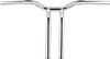 La Choppers - LA-7369-14 - One-Piece Kage Fighter Handlebar - Pullback - 14" x 1-1/4" - Chrome