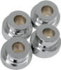 La Choppers - LA-7400-10 - Angled Handlebar Riser Bushing Kit - 10° - Chrome