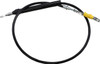 La Choppers - LA-8155C13B - Black Vinyl Clutch Cable - Quick Connect - 12"-14" Ape Hanger Handlebars - '18-'21 Softail