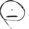 La Choppers - LA-8010C13B - Black Vinyl Clutch Cable - 12"-14" Ape Hanger Handlebars - '08-'16 Touring/Trike