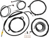 La Choppers - LA-8056KT3-16M - Complete Plug-and-Play Cable Kit - 15" - 17" Handlebars - '21-'22 FLH - ABS - Midnight