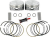 Kb Performance - KB409C.010 - Piston Kit - 3.875" +0.010" - 10.0:1 CR - 103" Twin Cam | 96" Twin Cam Big Bore