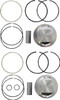 Kb Performance - KB661C.010 - Piston Kit - 4.000" +0.010" - 10.0:1 CR - 96"/103" Twin Cam Bored to 110 CI w/SE 95 cc Heads